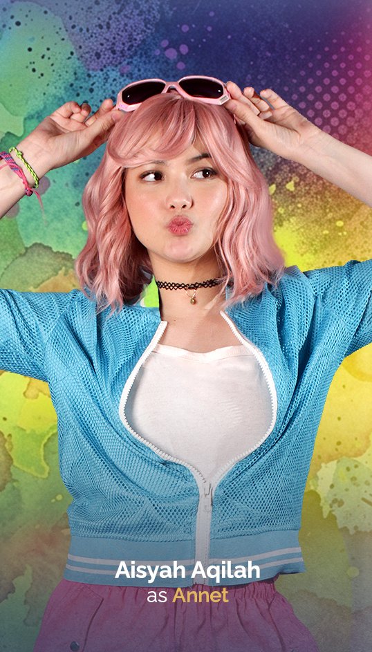Aisyah Aqilah as Annet Spice of Youth Spice of Youth Garam Muda Gairah Masa Muda Viu Original Indonesia rom com School
