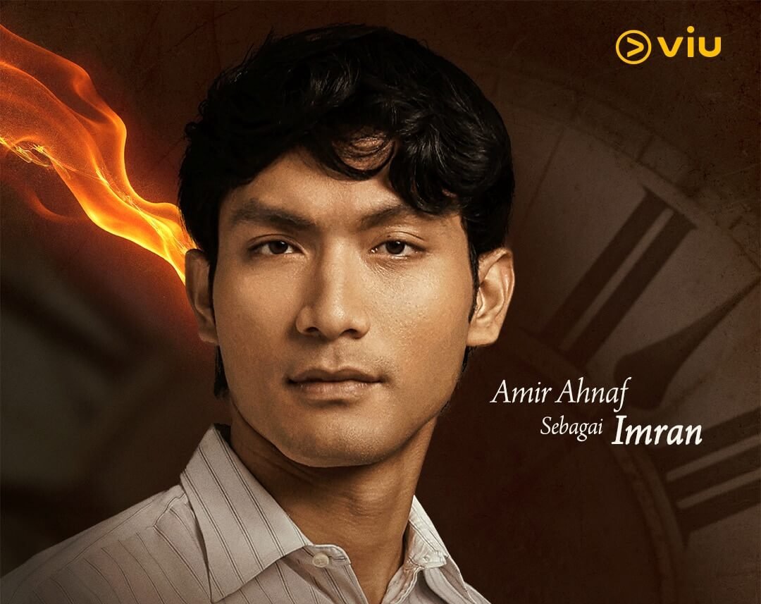 Amir Ahnaf as Imran Embers Of The Heart Cinta Dalam Sekam Viu Original Malay Drama Romance cast