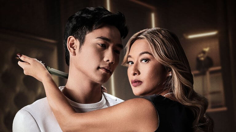 Broken Cela Viu Original Malay Dramas Thriller feature image Hun Haqeem as Kaer Nabila Huda as Datuk Anees