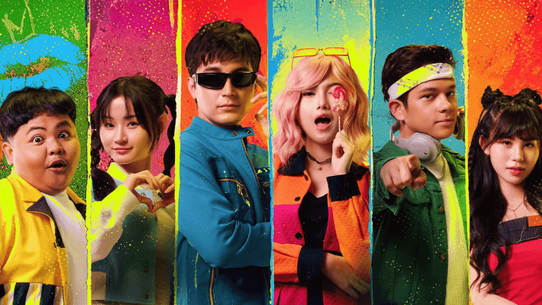 Junior Roberts Aisyah Aqilah Zoe Levana Catherine Alicia (Catheez) as Lusi Florian Rutters Ryan Winter Yusuf Alfiansha as Bert Spice of Youth Gairah Masa Muda Viu Original Indonesia rom com School vertical thumbnail