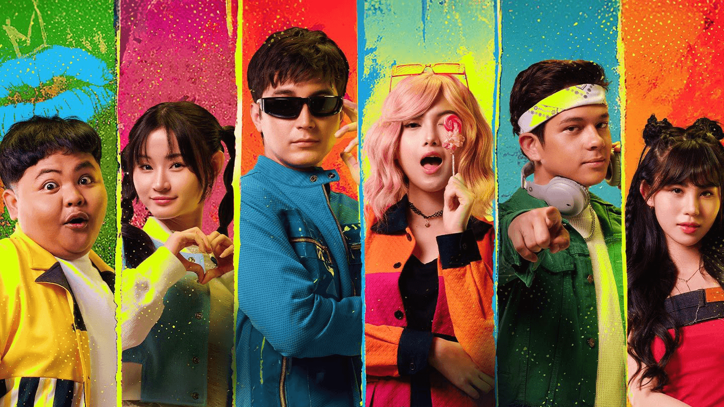 Junior Roberts Aisyah Aqilah Zoe Levana Catherine Alicia (Catheez) as Lusi Florian Rutters Ryan Winter Yusuf Alfiansha as Bert Spice of Youth Gairah Masa Muda Viu Original Indonesia rom com School vertical thumbnail