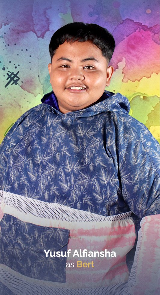 Yusuf Alfiansha as Bert Spice of Youth Spice of Youth Garam Muda Gairah Masa Muda Viu Original Indonesia rom com School