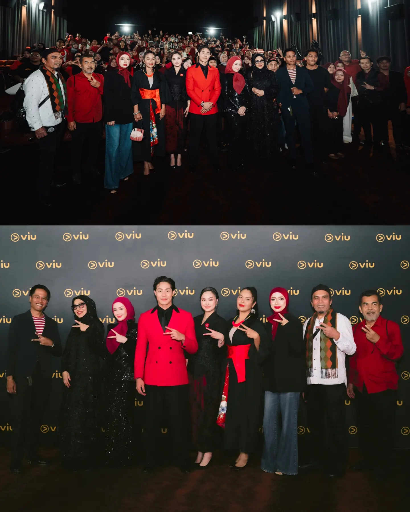 The Hidden Hand Dia Perempuan Sialan all cast on stage