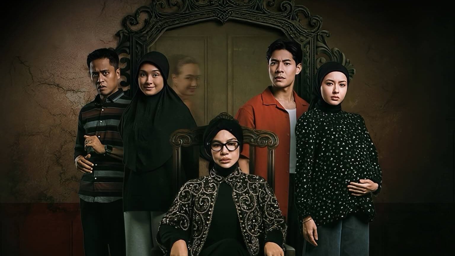 Official poster for The Hidden Hand Dia Perempuan Sialan featuring Meerqeen, Hannah Delisha and Caitlin Halderman